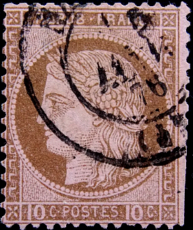  1873  .  . 10 c .  15  . (2)  